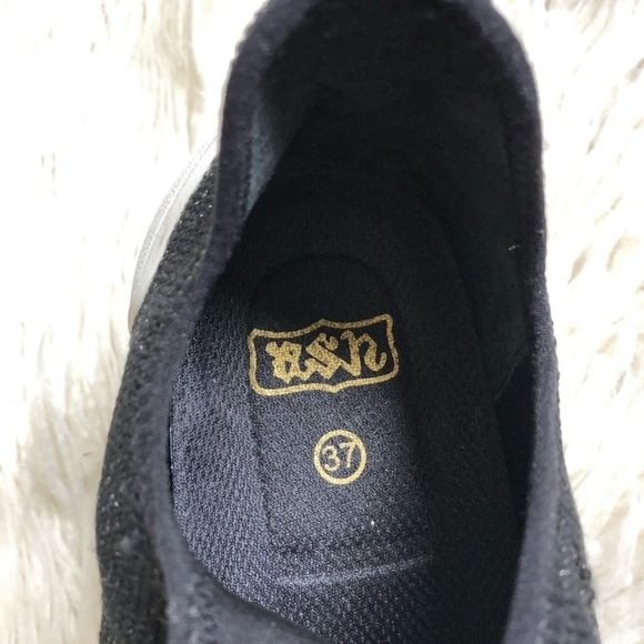 Ash Jaguar Star Metallic Knit Platform Sneakers - Picture 9 of 10